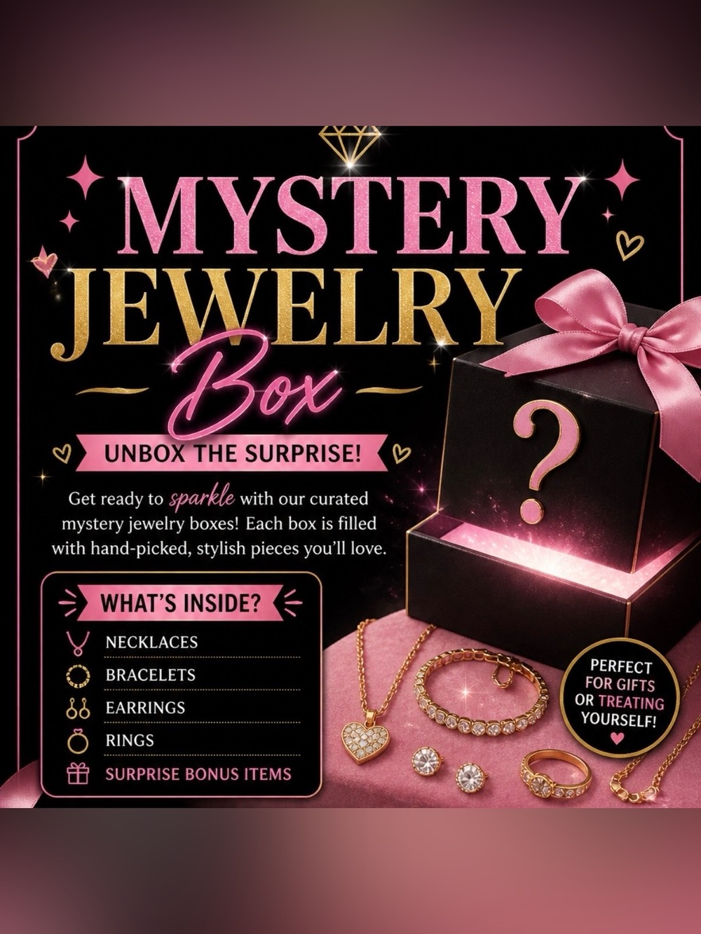 Mystery Jewelry Box - Women's Jewelry